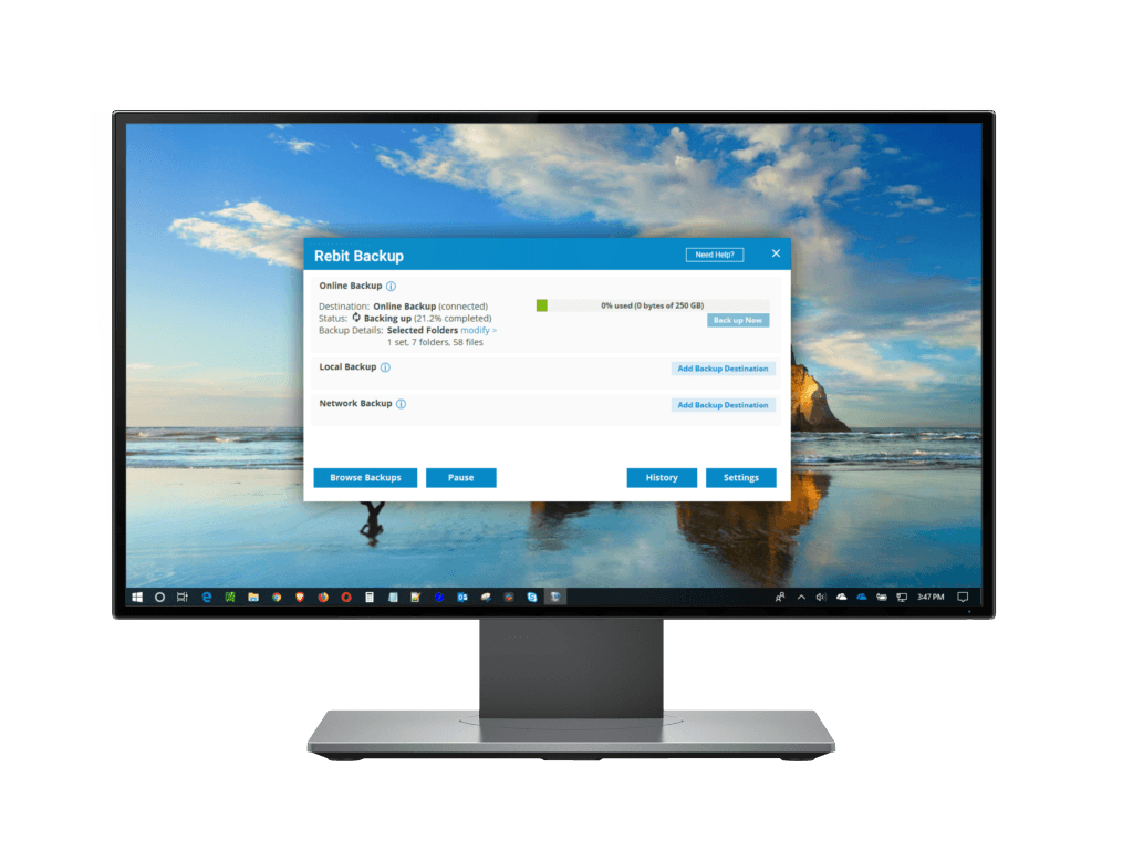 Rebit Online PC Backup Software | Betsol Rebit Online PC Backup Software | Betsol
