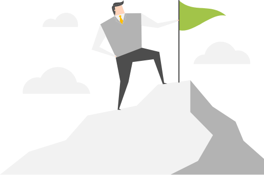 Man Climbing A Mountain (Getting Success) | Betsol