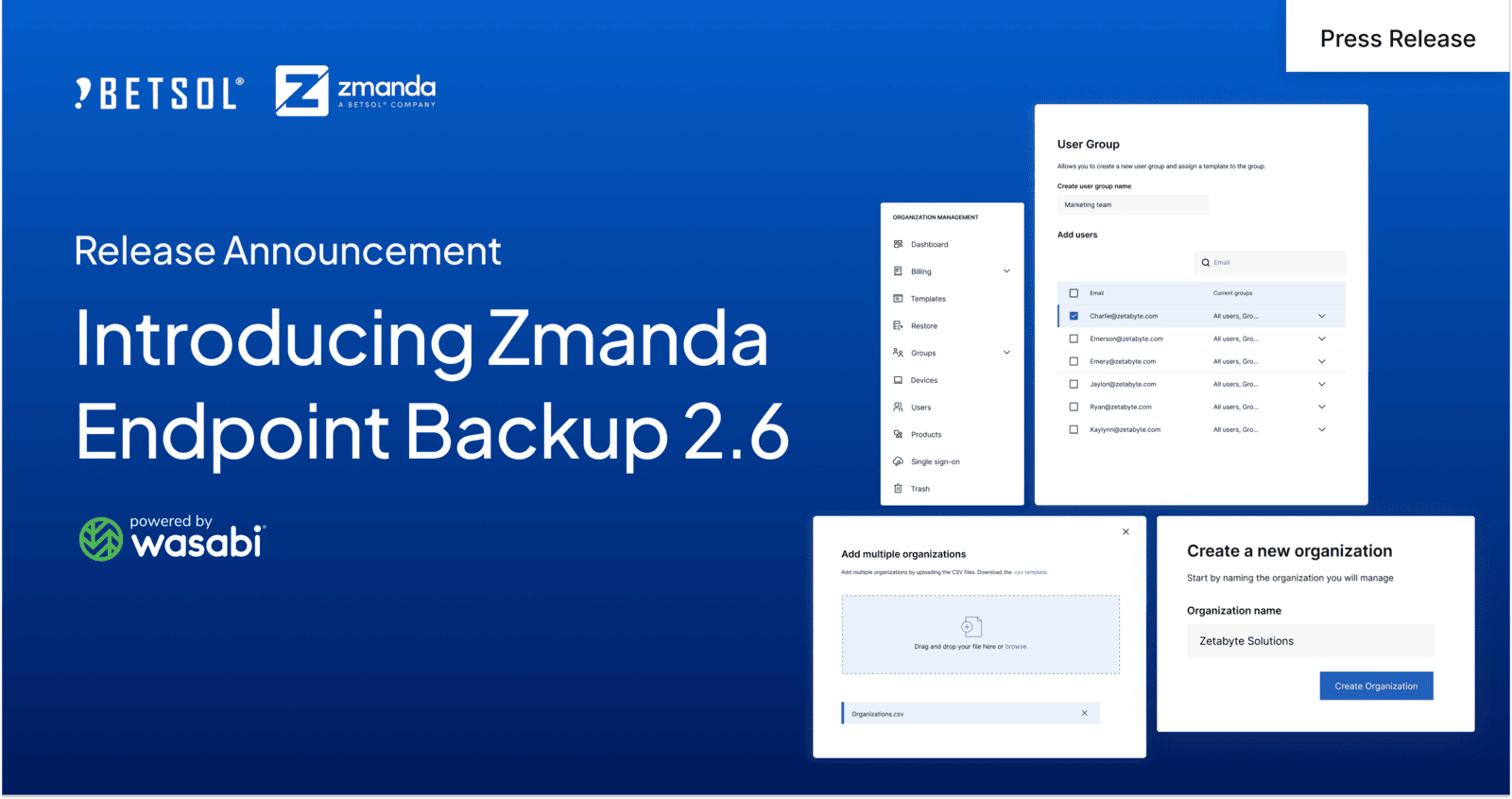 endpoint backup 2.6